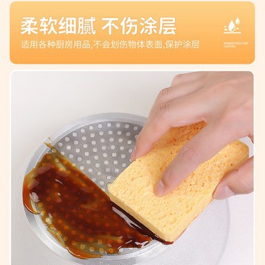 Limpieza de cocina multifuncional limpieza de contaminación de aceite esponja limpia buena higiene