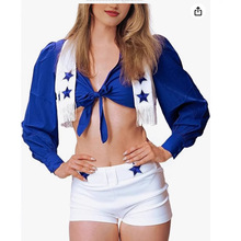 新款欧洲杯足球宝贝拉拉队团体演出服成人万圣节DS舞台服装 批发