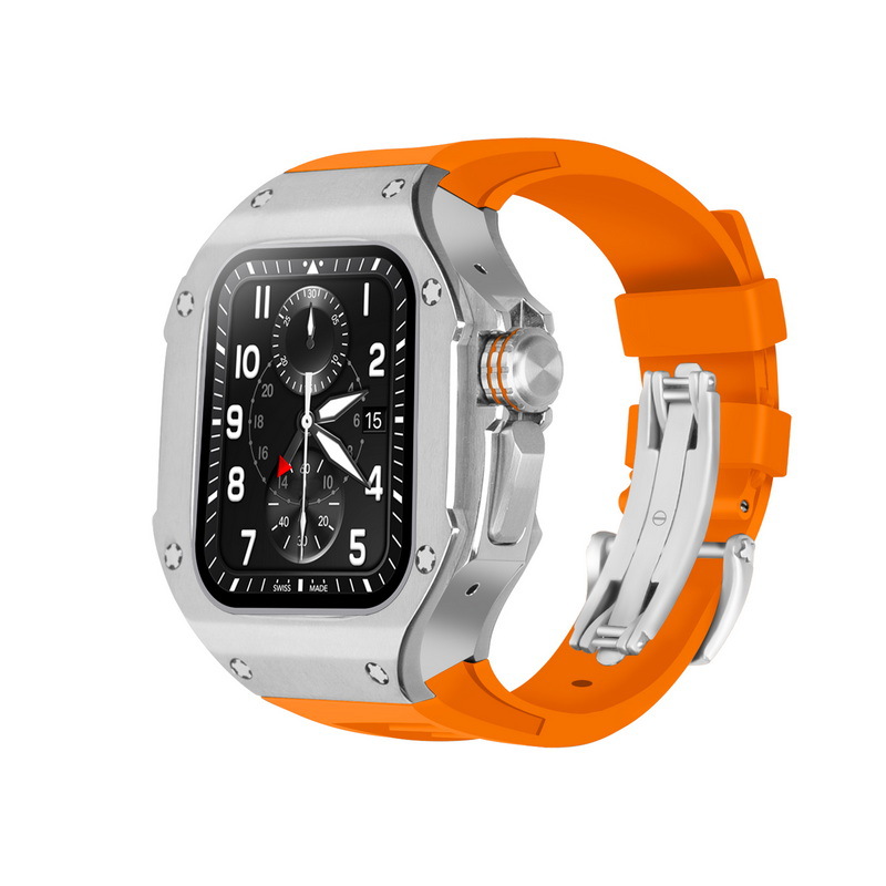 Para iwatch ultra49 reloj correa de Apple Correa protectora Shell 316L Acero inoxidable Richard cambiado al traje