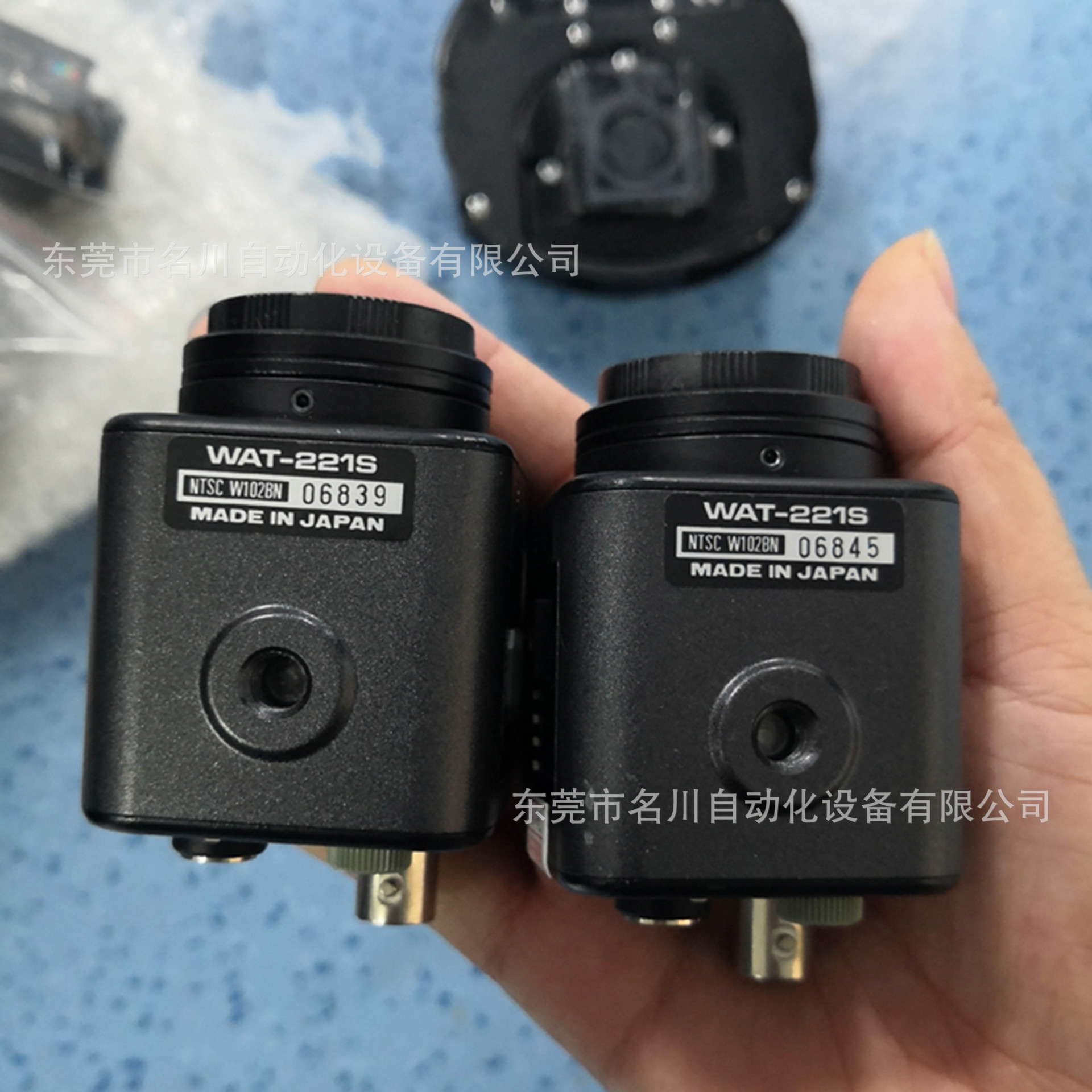 WATEC瓦特 WAT-221S 二手低照度工业相机彩色摄像机 议价出售