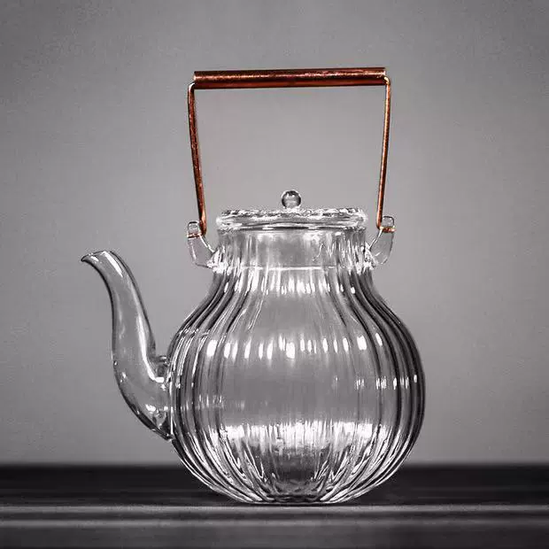 Чайник для дома, прозрачный стеклянный заварочный чайник