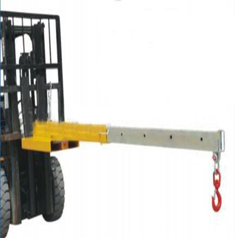 叉车配件货叉加长套伸缩货叉吊 臂式吊具吊臂小型 叉车属具起吊臂