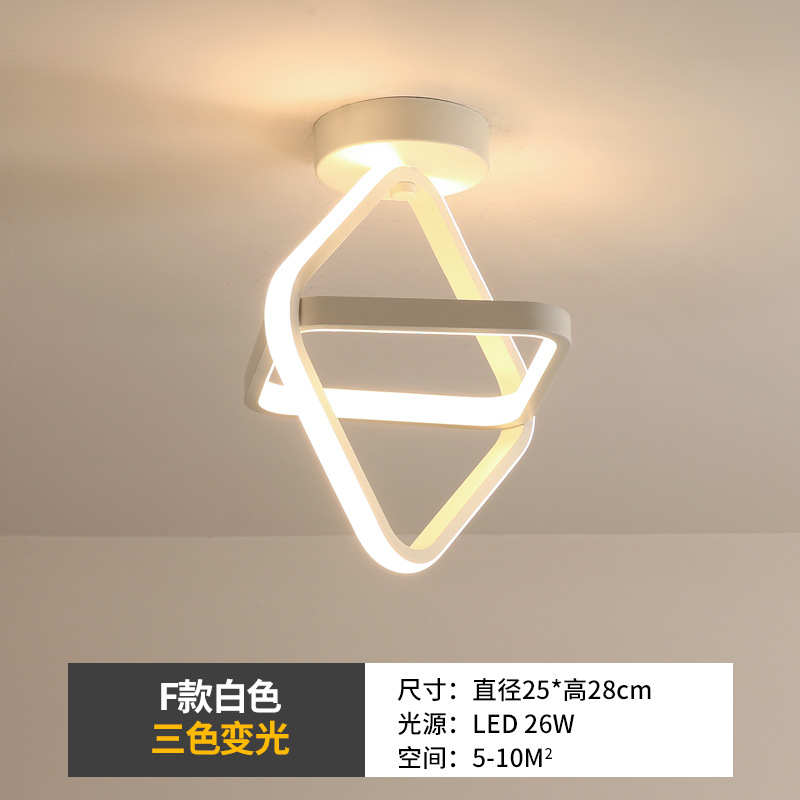 Cuerpo humano inducción entrada luz pasillo luz escaleras guardarropa balcón luz de techo moderno minimalista