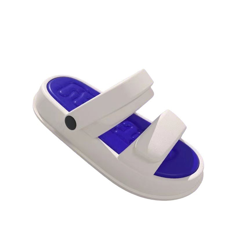 Sandallas de playa para hombres, moda de verano, EVA, zapatillas de conducción gruesas y suaves para mujeres