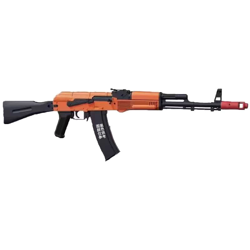 Раттлснейк 74 AKA 47 электрический AK74U непрерывная подача 105 автоматическая военная игрушка пистолет CS мальчик кросс-бордер