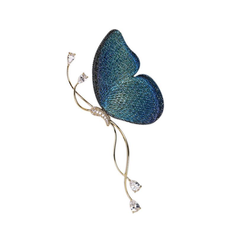 Elegante Bestickte Schmetterling Brosche Für Damen Accessoire_voghion.com
