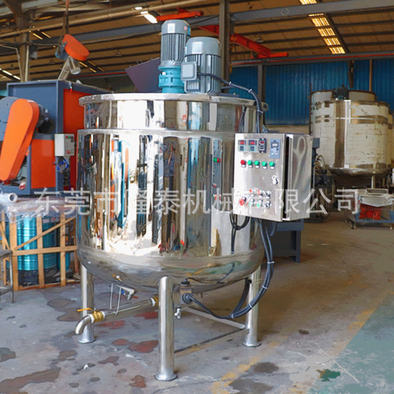 莆田真空液体果汁颜料搅拌罐粘稠剂加压减压搅拌缸隆泰机械现货