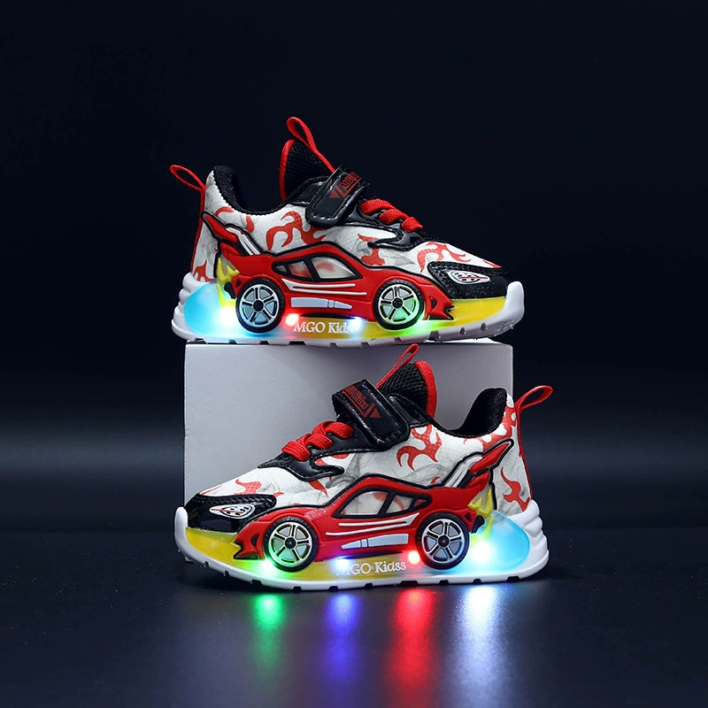 Children's sports shoes, racing car, sports casual footwear for boys for leisure, new collection, 1-6 years