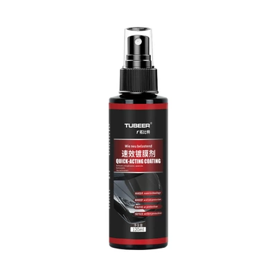 Topbit Car Coating Spray, Hand Spray Coating Wax, Crystal Paint Surface Maintenance Gloss Agent, Quick-Acting Nano (Cleaning/curing agent) - quick-acting-coating-agent-120ml
