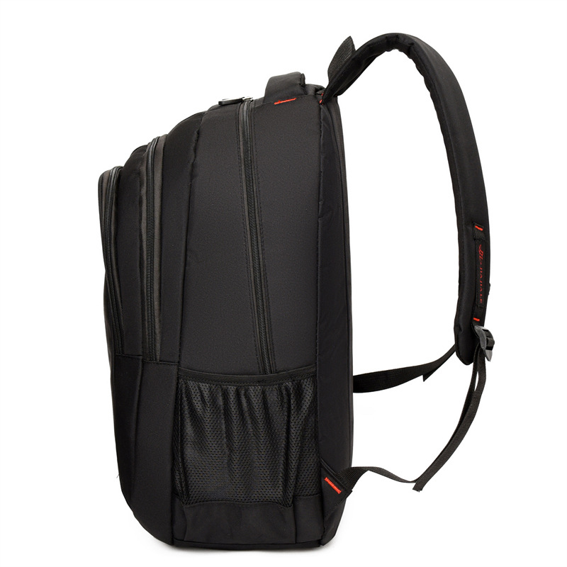 Mochila simple para computadora portátil para hombres de nuevo estilo, tendencia de moda, mochila de negocios multifuncional de gran capacidad al por mayor