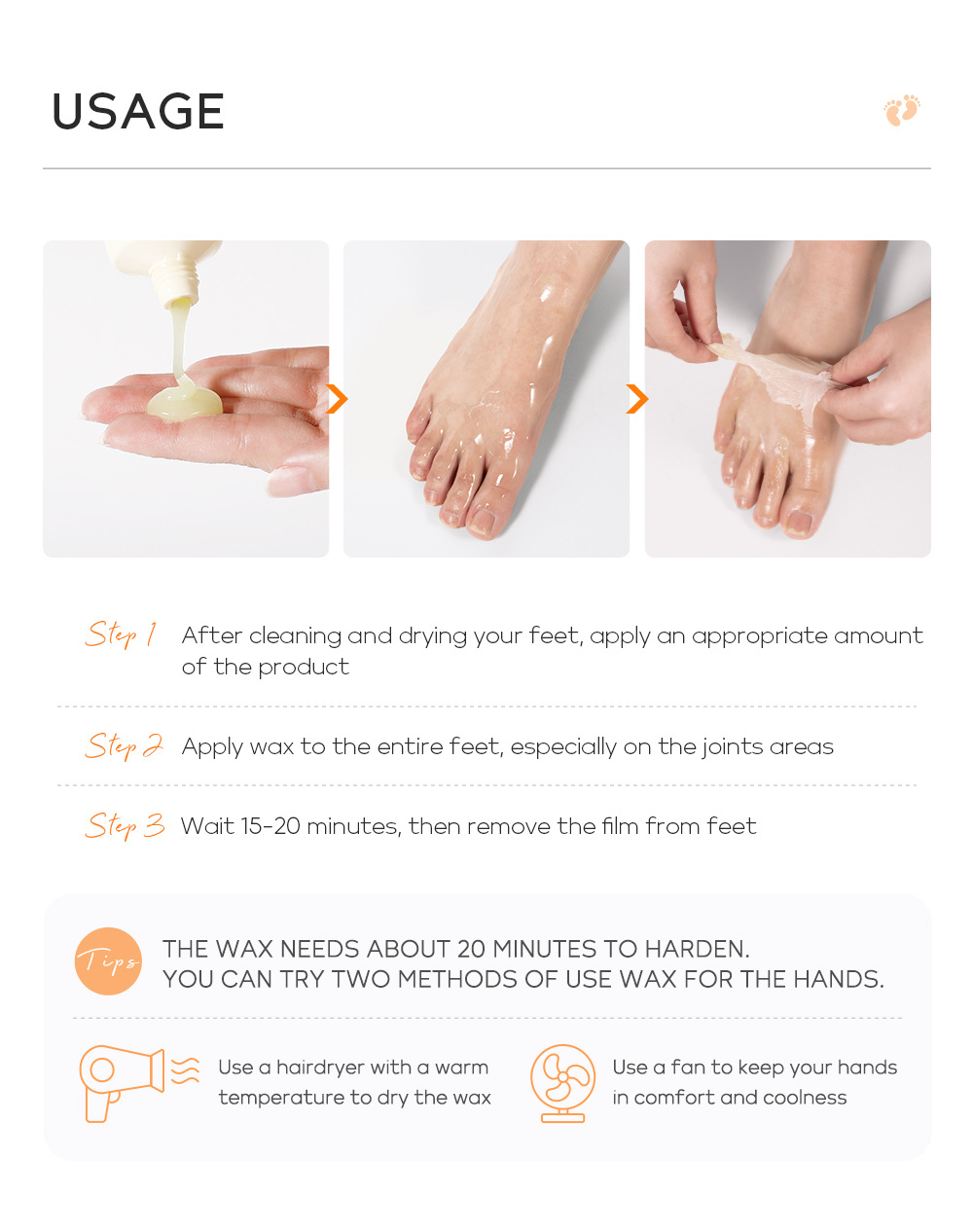Cross-border QUIYUM milk and honey peel-off foot wax e foot care keratin manufacturer's wholesale in stock undefined