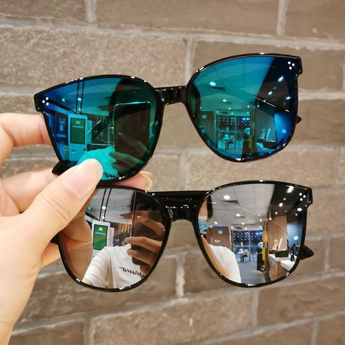 Children's sunglasses, personalized cool baby glasses, boys and girls, anti-UV, women's fashionable summer sunshade sunglasses, trendy style
