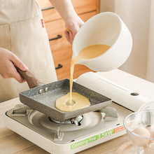 1PKN陶瓷烘焙打蛋碗手柄碗家用搅拌碗沙拉尖嘴碗引流碗早餐碗木柄
