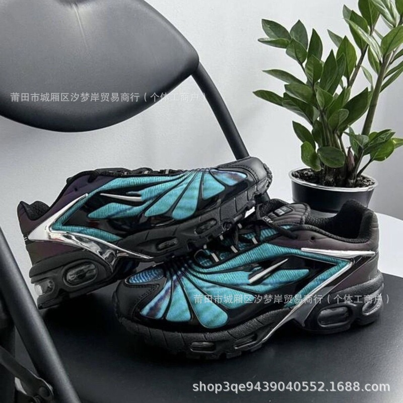 2025 Cross-Border Foreign Trade Shoes Tailwind Sports Shoes Tn Air Cushion Shoes Plus Shoes Running Shoes Men's Models