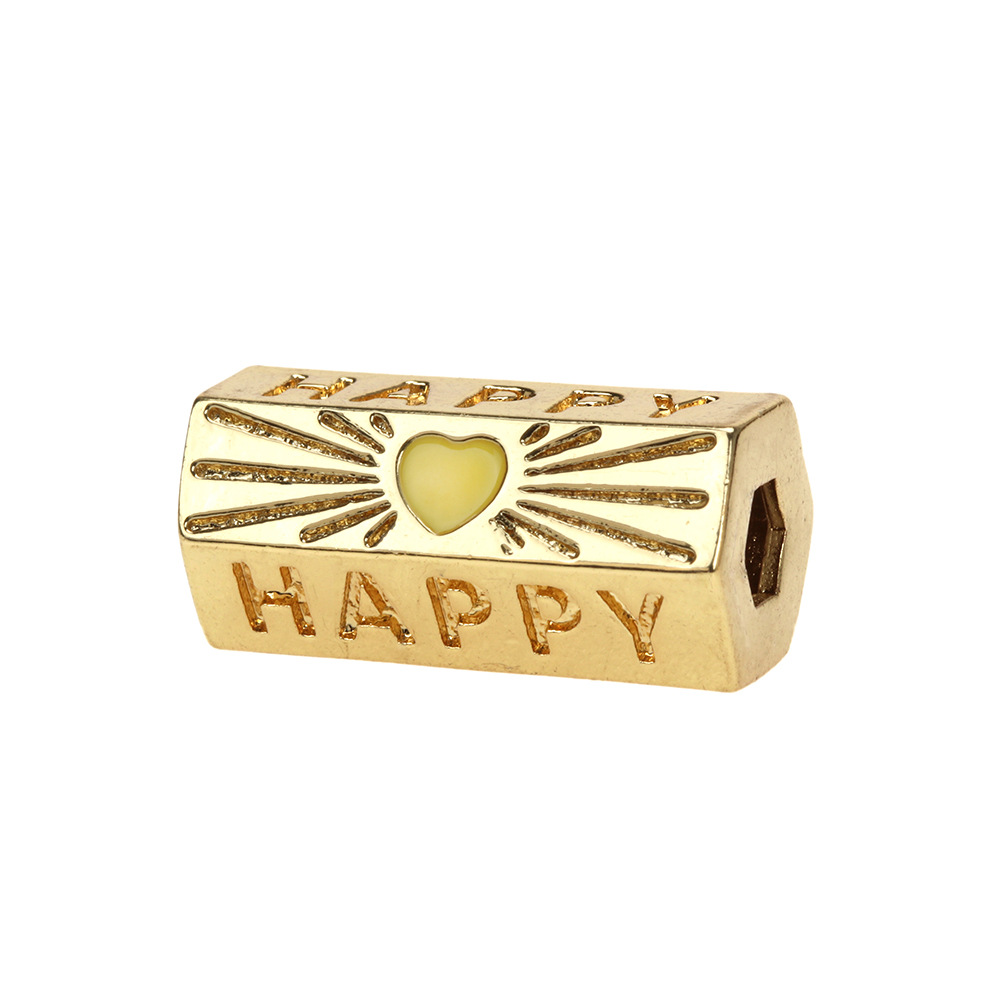 Fashion Heart Shape Eye Copper Enamel Bracelets 1 Piece