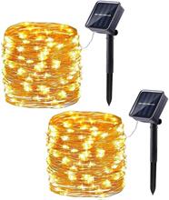 Z 89370 Solar Copper String Lights ̫��ܟ��� �W���L��羳