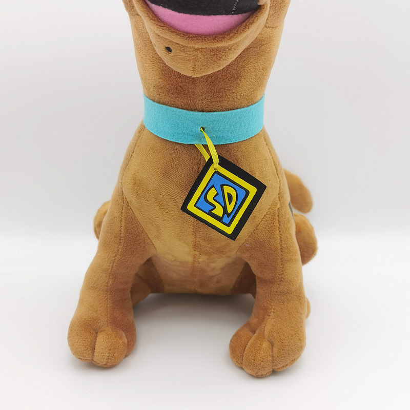 Nuevo juguete transfronterizo de la felpa de Scooby Brown Dandan perro película Scooby-Doo perro muñeca