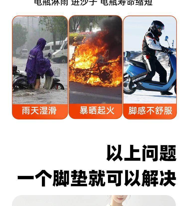 Suitable for 26 models of Jihua AE2pro electric vehicles, the floor mats are non-slip, wear-resistant, edge-protected, dustproof, and sun-resistant, designed for Jihua AE2 modification