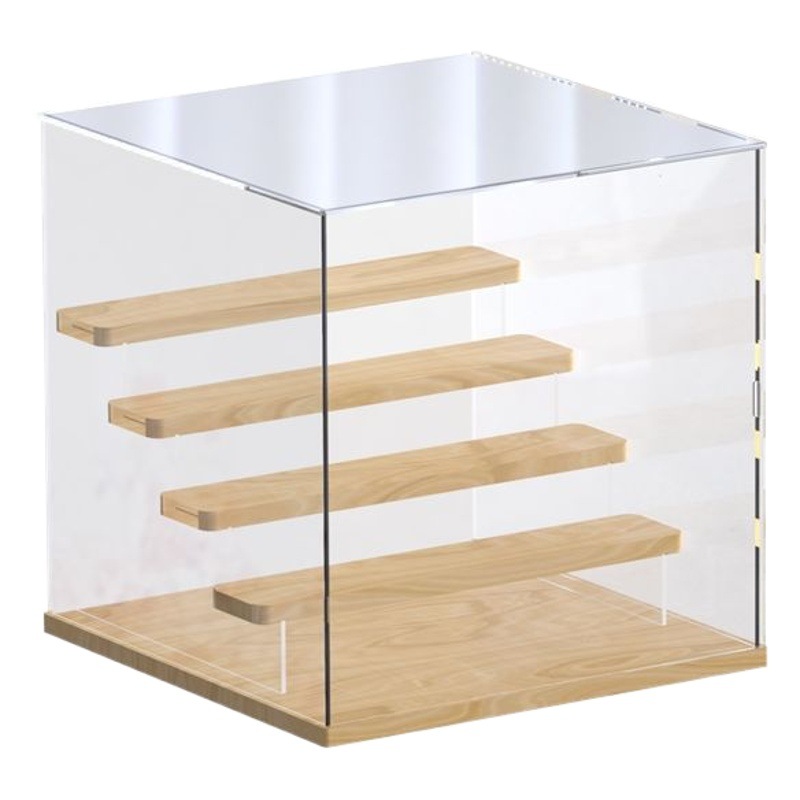 Expositor de Cajas Sorpresa, Caja de Almacenamiento para Modelos de Lego de Bubble Mart, Vitrina de Acrílico Transparente a Prueba de Polvo para Figuras, Transfronterizo