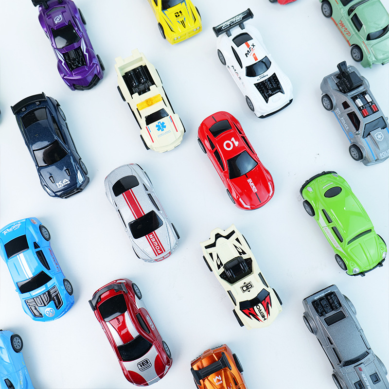 Niños niño modelo de coche de juguete mini coche traje Una variedad de exquisita aleación coche de inercia Coche