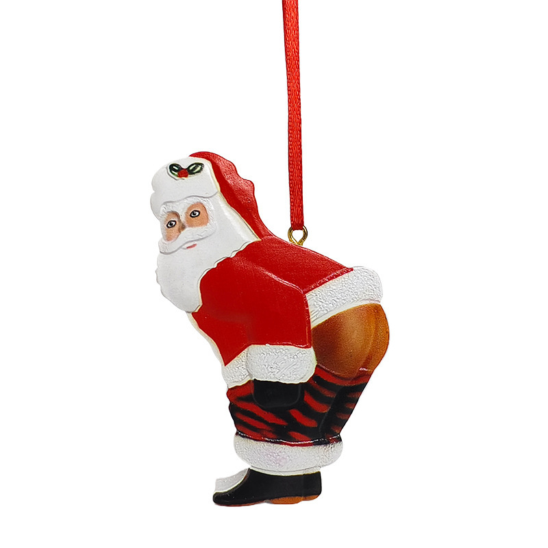 新しいクリスマスのペンダントはサンタクロースの吊り具の記念装飾の樹脂の工芸品をスプレーします。|undefined