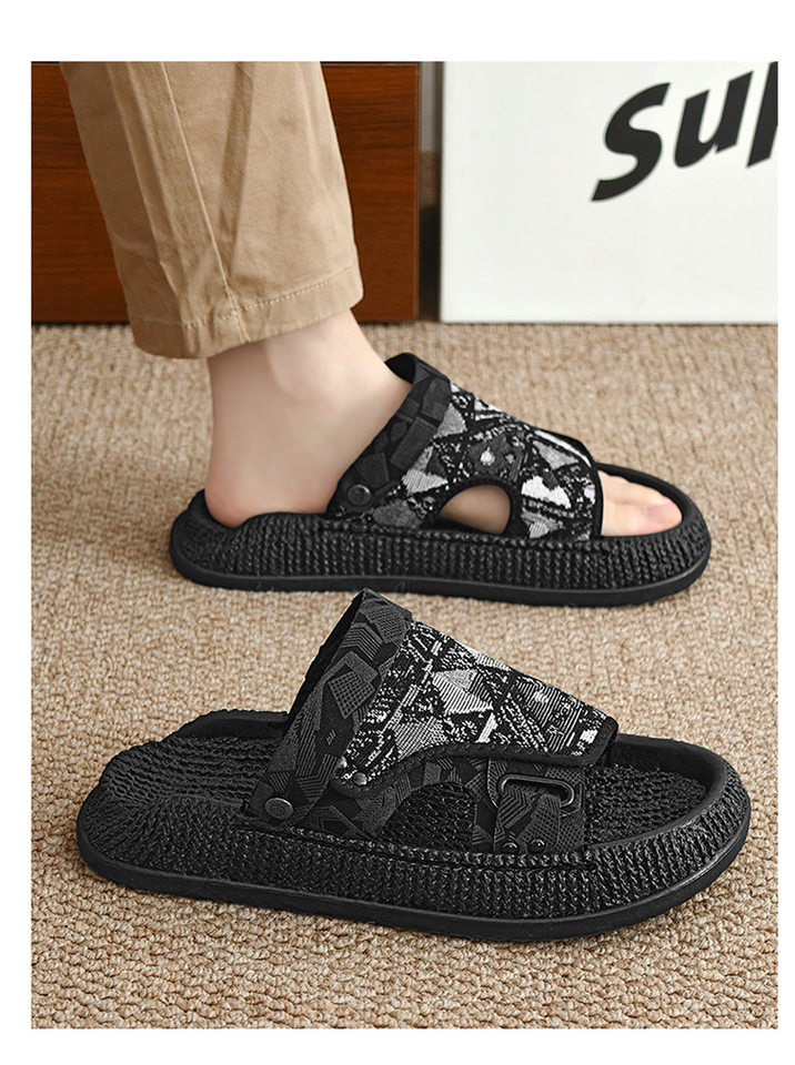 Dép sandal nam cỡ lớn hở ngón chống trượt kiểu Birkenstock đi biển — 8032 màu đen, 8032 xanh lá cây, 8032m màu chi tiết 13