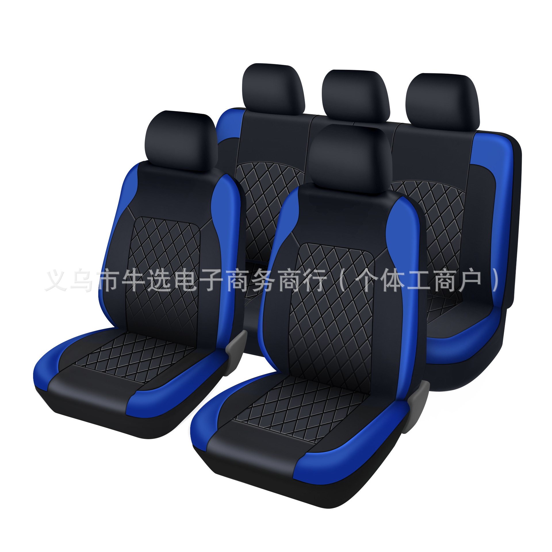 General Motors Seat Covers, Full Set of 9-Piece and 4-Piece Sets for Five-Seater and Two-Seater Cars, Popular in Cross-Border Trade, Temu, Amazon