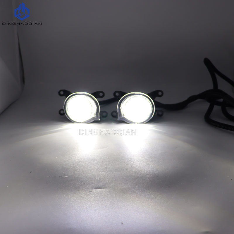 Suitable for Toyota Noah 2022-2025 LED white light fog light kit, low-end upgrade to high-end fog light kit