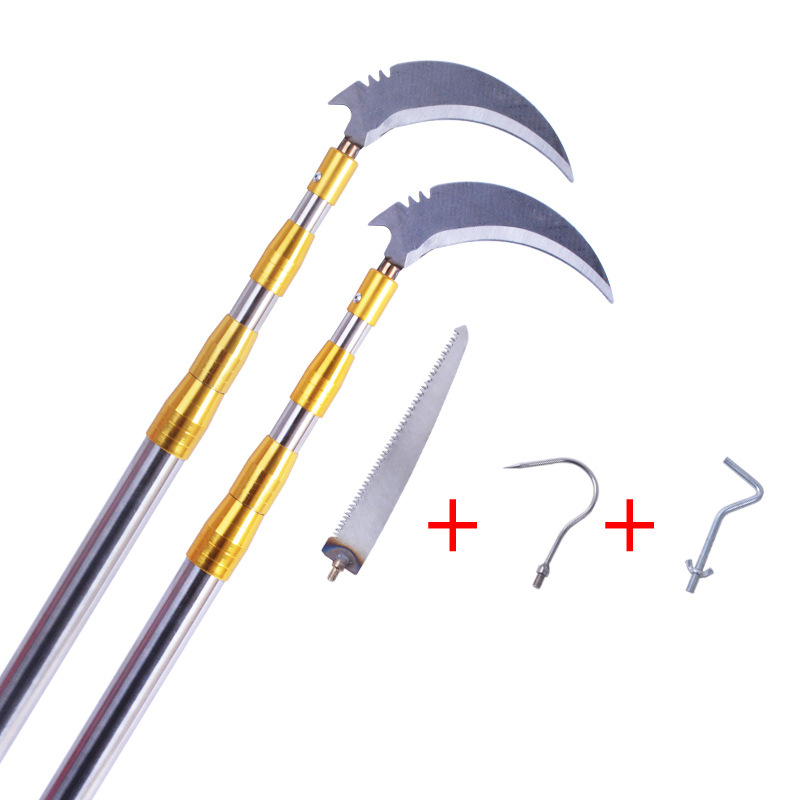 抄网杆一送4钩刀锯