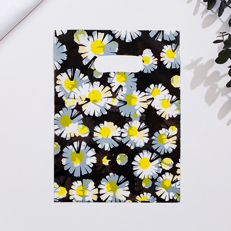Bolsas de Regalo de Plástico para Comercio Transfronterizo, Bolsas de Mano para Ropa, Venta al por Mayor, 100 Piezas por Paquete