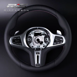BMW G seriyası tam dəri qızdırılan vibrasiyalı sükan. 3, 5, X3, X5, G30, G20, G21, G22, G26, G07 üçün