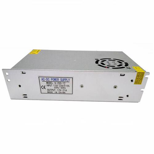 S-250W12V21A switching power supply 20.8A factory direct sales 24V10.5A DC regulated monitoring LED power supply