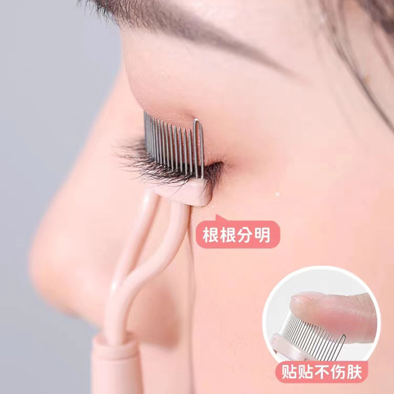 Curling eyelash curler for eyelashes, false eyelashes, long-term effect, styling
