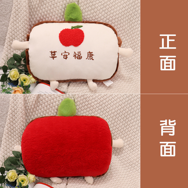 Buen caqui continuo mano más caliente almohada siesta almohada acostado dormir almohada siesta artefacto dormir mano caliente invierno lindo para los estudiantes