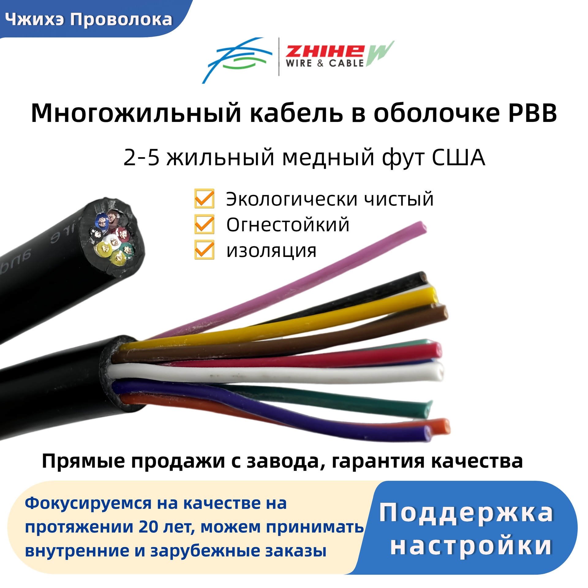 МногожильныйкабельвоболочкеСВВ