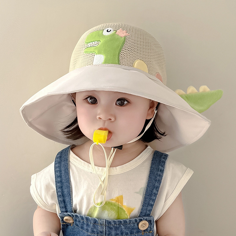 Sombrero de protección solar para niños, sombrero para el sol para niñas, sombrero grande para niños, sombrero para el sol profesional con protección UV, sombrero de pescador transpirable, verano