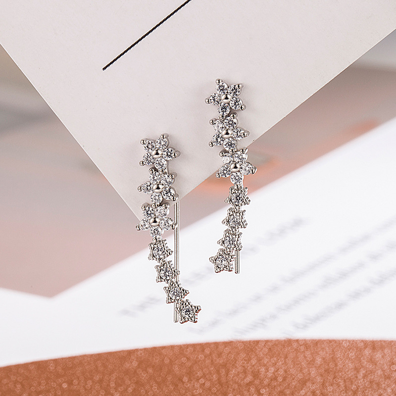 Pendientes únicos 2023 New Star pendientes de nicho diseño popular en línea pendientes de celebridades temperamento de alta calidad Socialite