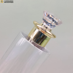 24-tooth transparent round-shoulder essence cream bottle 120/150/300ml high-end cosmetic wholesale refilling bottle