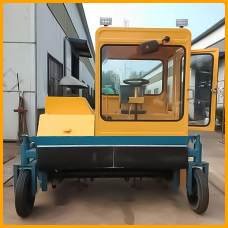 槽式翻抛机 轨道式翻抛机 猪粪翻抛机用途