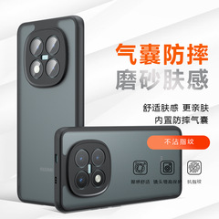 适用红米Note15Pro手机壳磨砂亲肤感K80奇甲气囊红米15国际手机壳