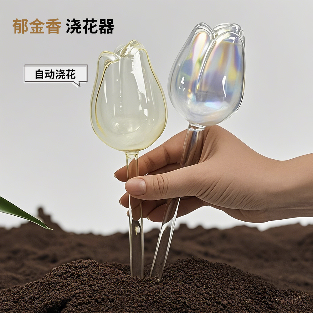 Creativo color tulipán riego de flores riego automático flor riego de flores riego de flores