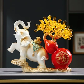 电视柜摆件;树脂工艺品;招财摆件