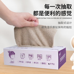 人気のポリエステルとナイロンの箱入り取り外し可能な雑巾ハウスキーピングクリーニング乾湿両用お手入れ簡単ブラシマイクロファイバータオルブロック