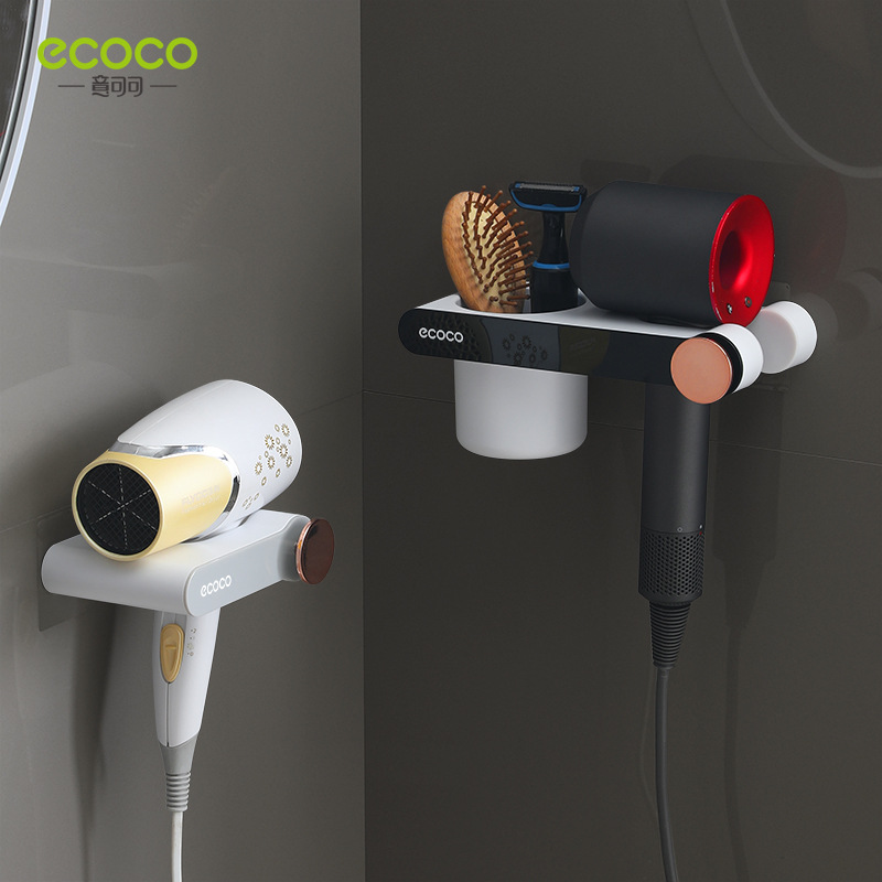헤어 드라이어 랙 화장실 욕실 헤어 드라이어 걸이 브래킷 다이슨 Leifen 홀더 펀치 프리 선반