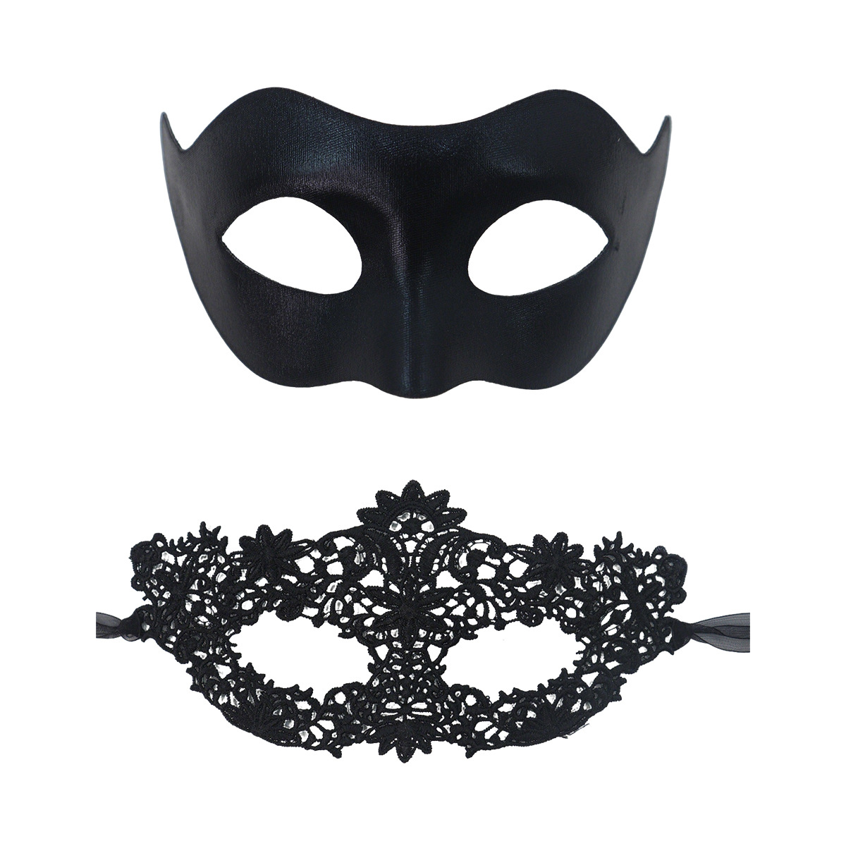 Ventas transfronterizas máscaras compuestas de PVC máscaras venecianas máscaras de encaje máscaras de mitad de cara máscaras al por mayor