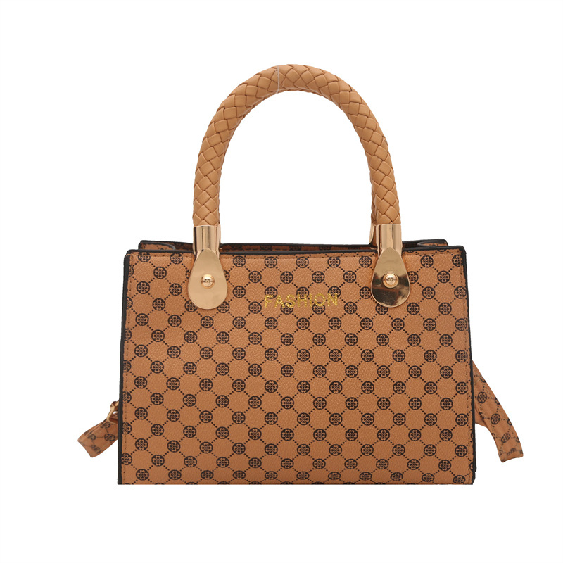 La personalidad de la literatura y la textura de la moda bolso pequeño de invierno 2024 nuevo estilo coreano de hombro mochila impresión bolso de mano de mujer