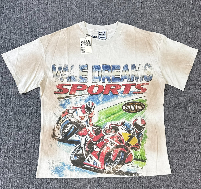 washed vintage graphic T-shirt design 3