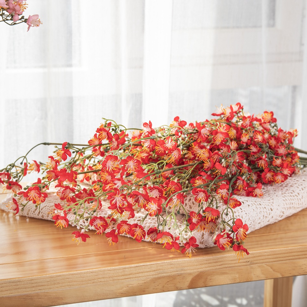 玫瑰花牆假花小碎花仿真花廠家家居裝飾婚慶手捧花INS跨境YC1009