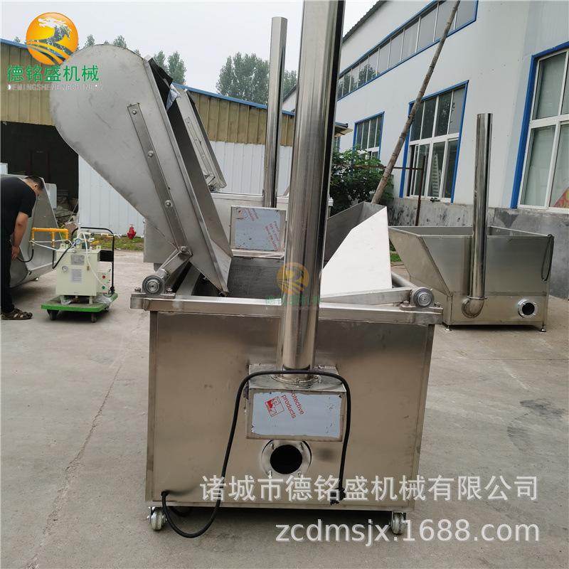 许昌蔬菜卷油炸锅 油炸龙虾片全自动油炸机 鸡腿面包油炸机