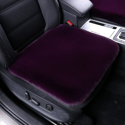 Backrest Three-Piece Seat Cushion Cover, Seat cushion, seat cover - romantic-purple-main-drivers-seat-cushion